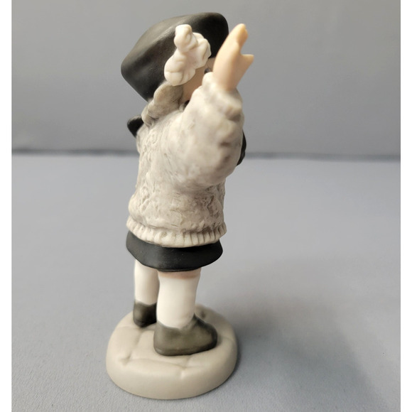 Vintage 1998 Enesco I Will Miss You Girl With Doll Figurine Bahner Studios - Picture 5 of 12